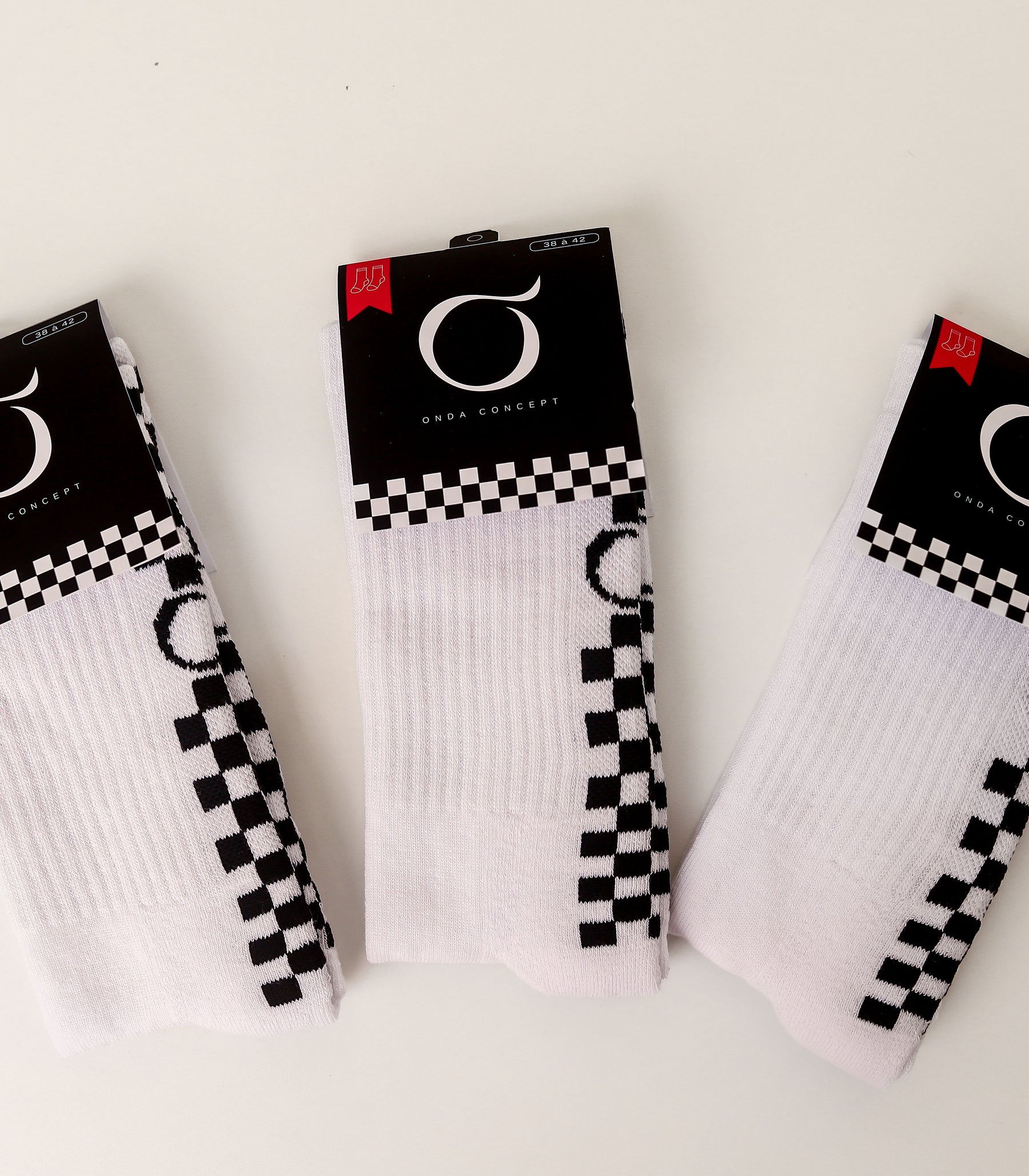 Meia cano longo - Branca