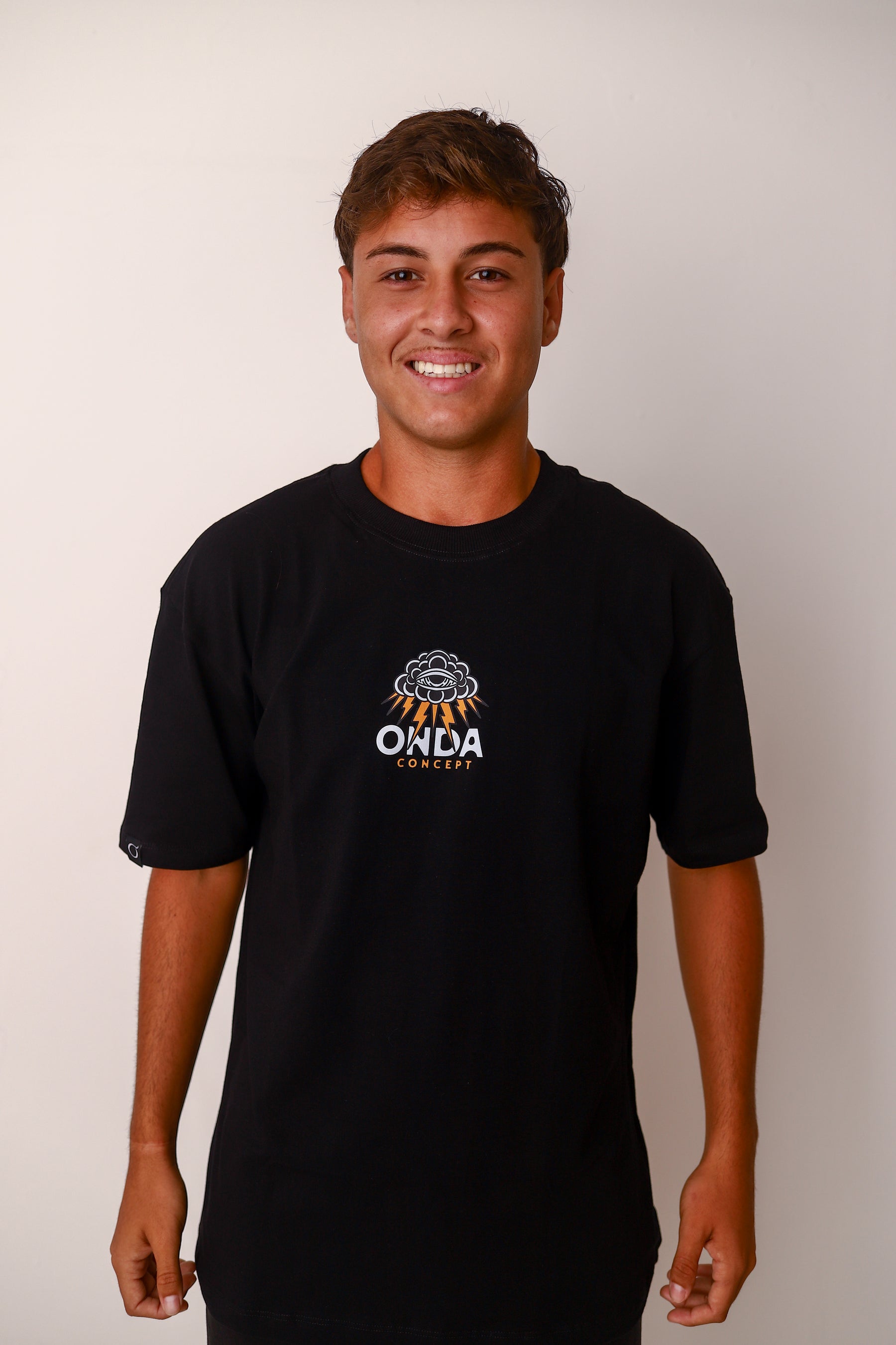 Camiseta Cottonflex manga curta preta - Storm