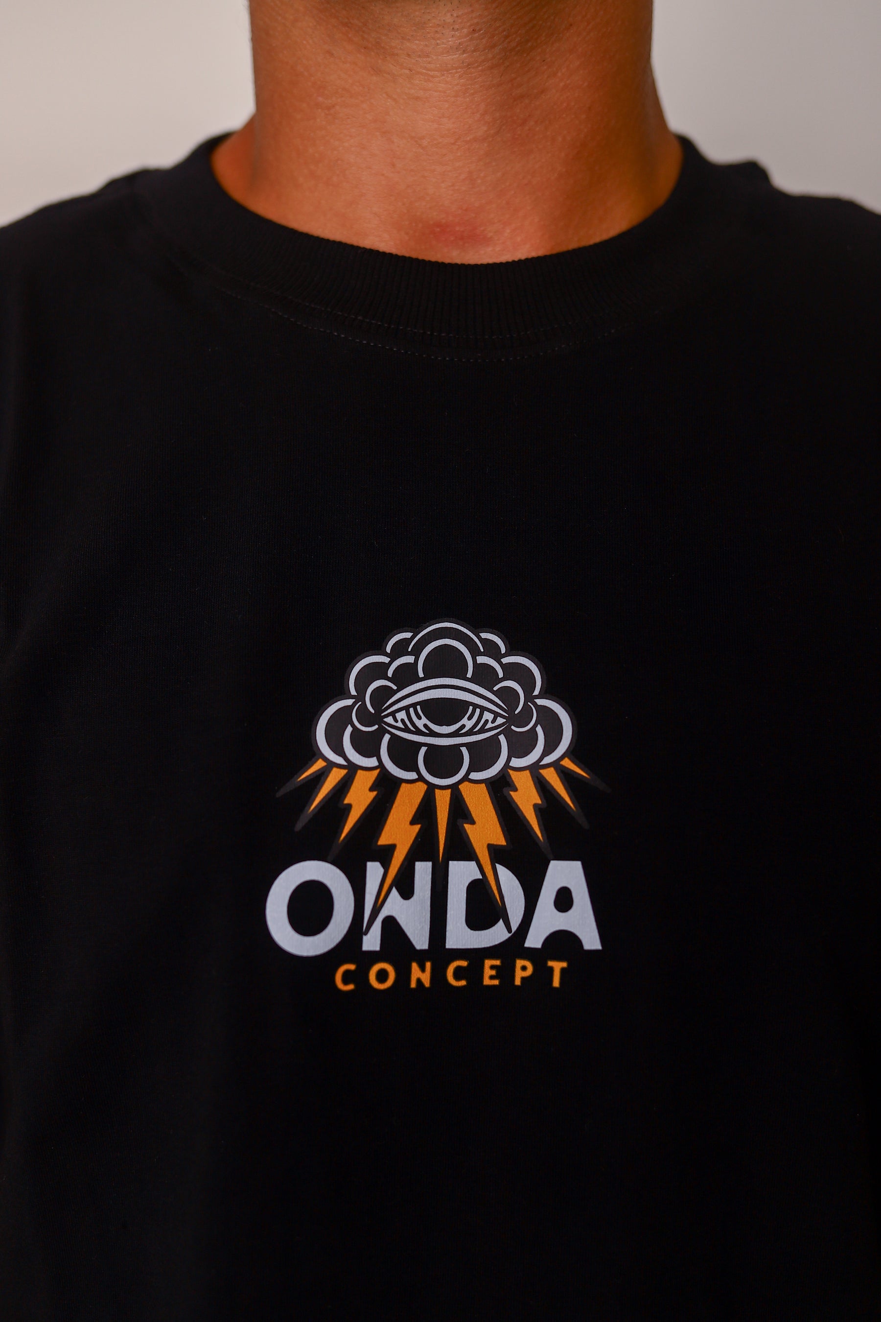 Camiseta Cottonflex manga curta preta - Storm