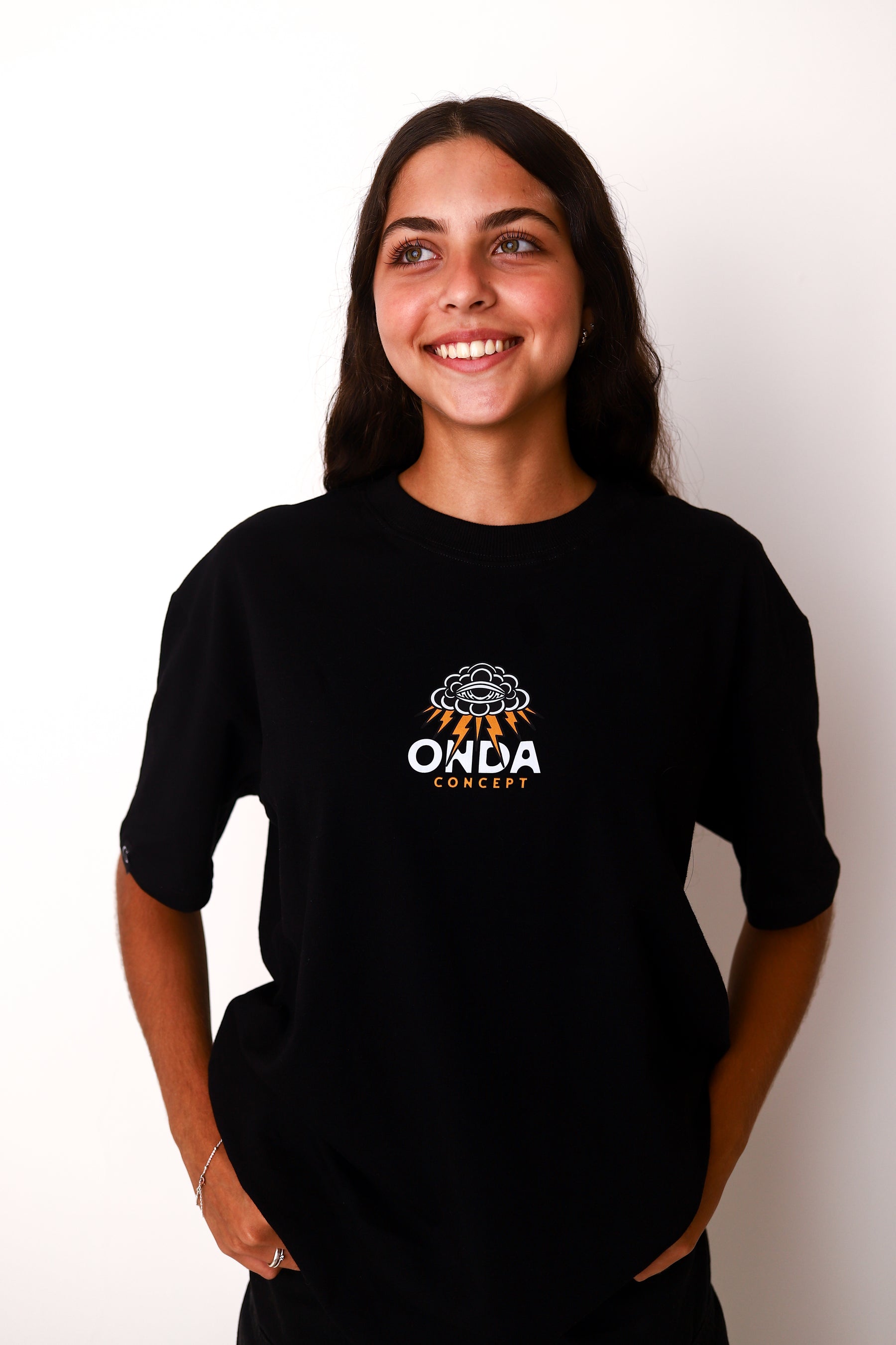 Camiseta Cottonflex manga curta preta - Storm