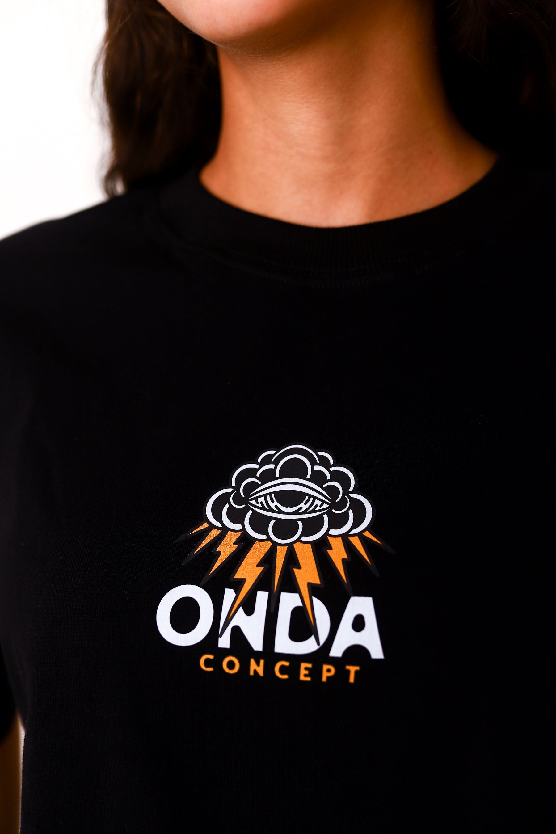 Camiseta Cottonflex manga curta preta - Storm