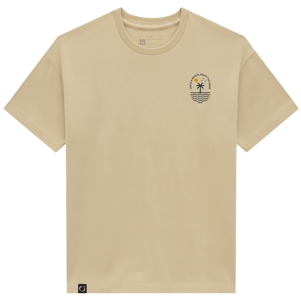 Camiseta estonada Areia - Enjoy the wave