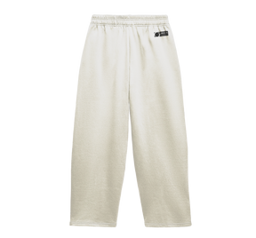 Calça moletom feminina branca - Calligraphy