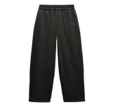 Calça moletom feminina preta - Calligraphy