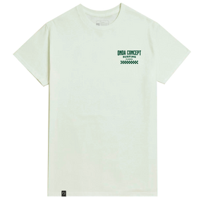 Camiseta Cottonflex manga curta Off white com Verde - Life Style