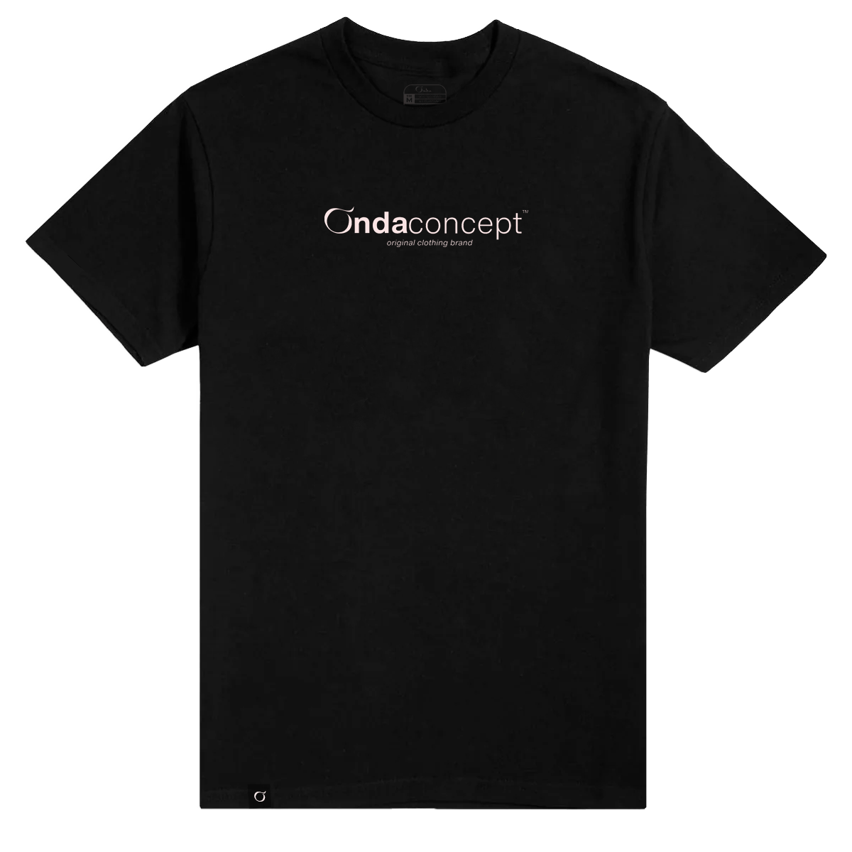 Camiseta Cottonflex manga curta preta  - Concept
