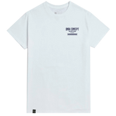 Camiseta Cottonflex manga curta Branca e Azul marinho  - Life Style