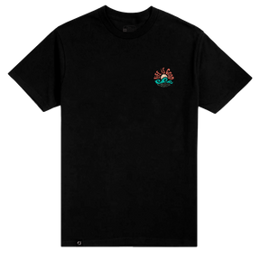 Camiseta Cottonflex manga curta preta  - Life is Good