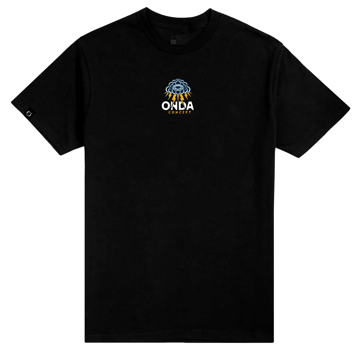 Camiseta Cottonflex manga curta preta - Storm