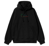 Moletom Canguru 3 Cabos preto — Onça