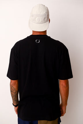 Camiseta Cottonflex manga curta preta  - Line